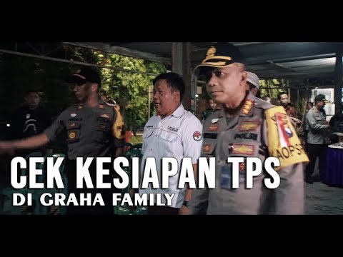 Kombes Rudi Bersama Danrem 084 BJ Cek TPS di Graha Family Surabaya