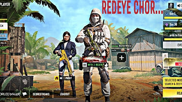 |Call Of duty Mobile|•Redeye Kill Chor•  Funny Multiplayer matches gameplay video