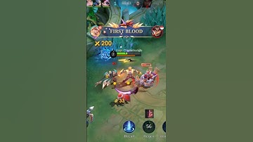 Yu Zhong 1v1 Lukas first blood 😂😍#mlbb #shorts #short #shortvideo #yuzhong #lukas