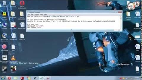 Crysis 3 PC Directx11 message no video only audio SOLVED...And Cryea.dll missing fix......