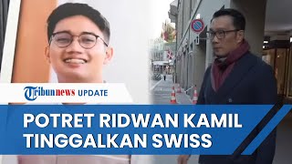 Potret Detik-Detik Ridwan Kamil Tinggalkan Swiss Bersama Jenazah Eril ke Indonesia, Minta Didoakan