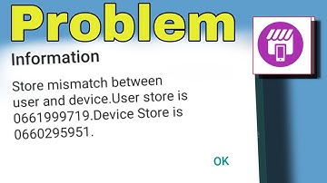 jio pos plus store mismatch between user and device