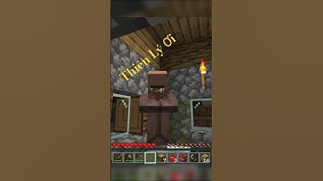 Minecraft Memes Vô Tình Thấy Dân Làng Đom Đóm #shorts  #funny