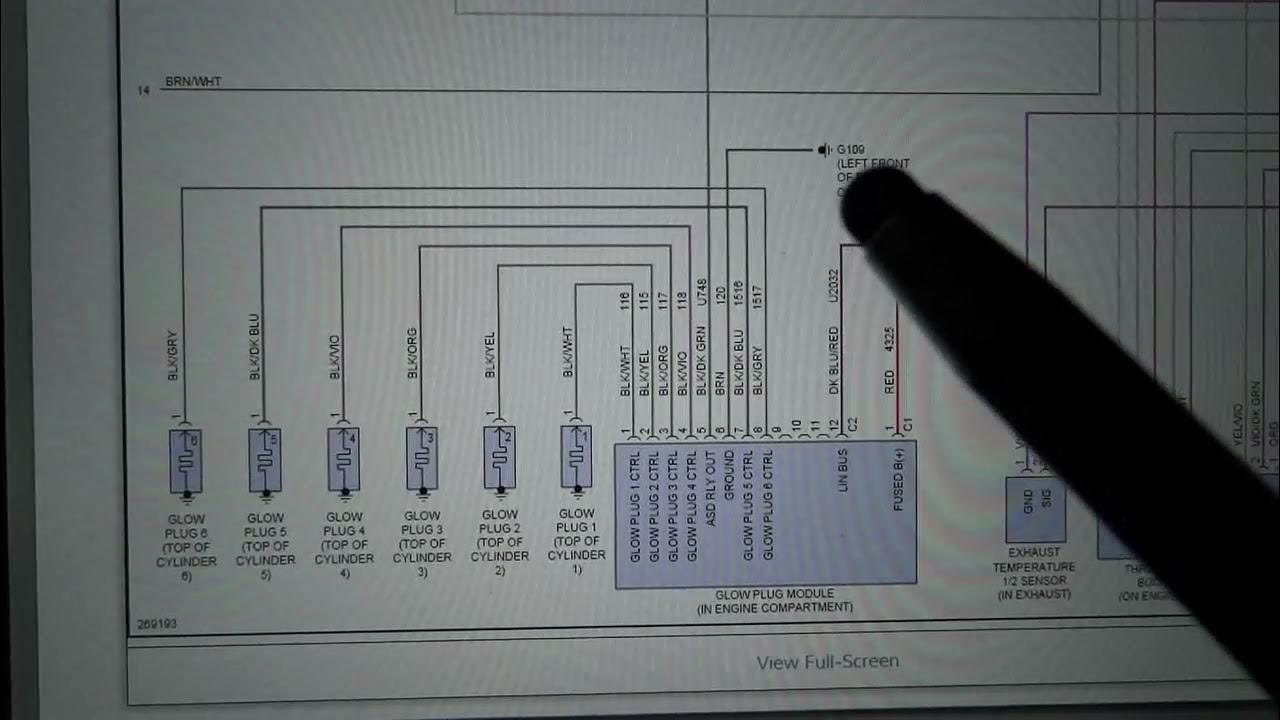07 Dodge Sprinter 3.0L Code P0670 Glow Plug Module Diagnosis/Glow
