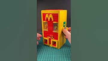 Working Lego McDonald’s Machine #lego