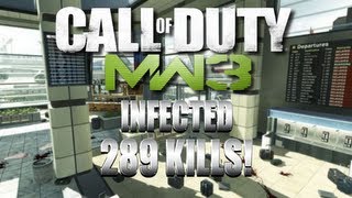 289 Kill Infected Game on Terminal Mw3 Map Pack #7