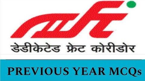 DFCCIL | Executive Signal and Telecommunication | Electronics | Previous year MCQs 2016 PART-1