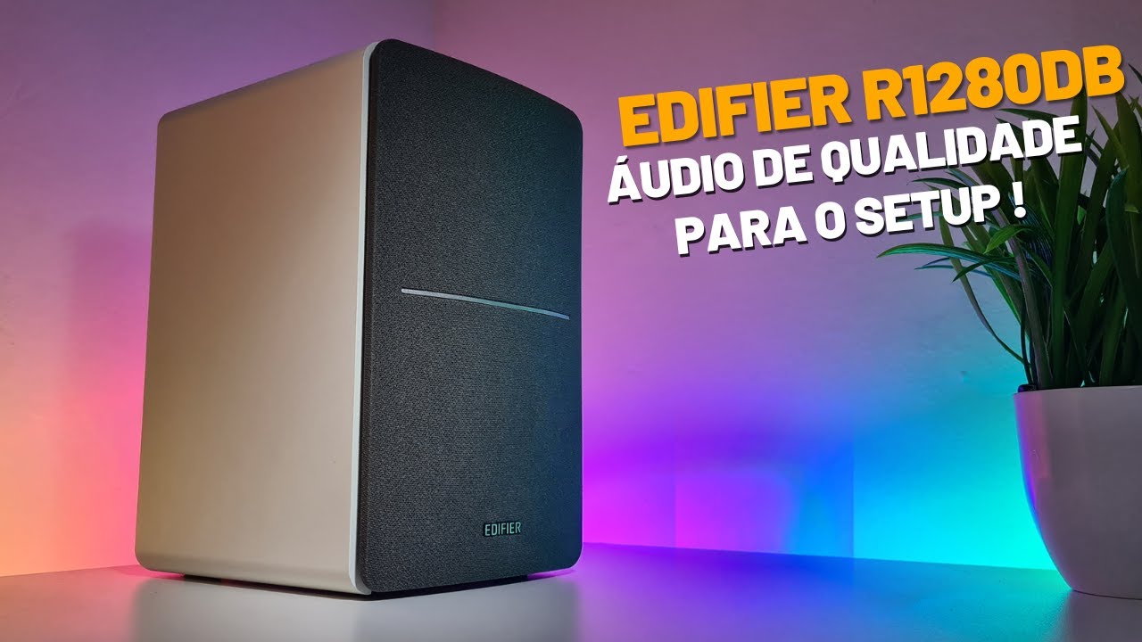 EDIFIER R1280DB - ÁUDIO DE QUALIDADE PARA QUALQUER SETUP