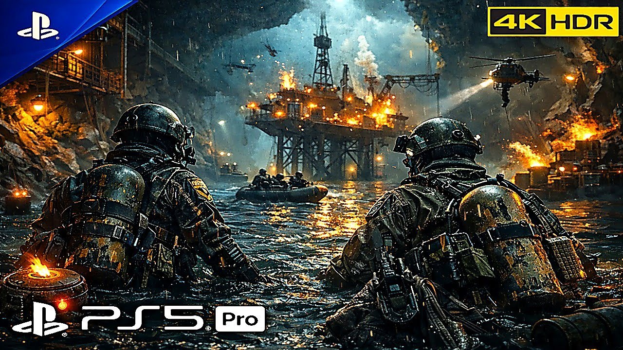 DEU RUIM NA PLATAFORMA 😱 | Águas Sombrias (MW2 PS5 Pro)