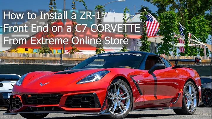 How to install the Corvette C7 ZR1 Front Bumper Conversion Kit from Extreme Online Store