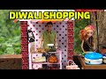 Diwali special  miniature gulabjamun  diwali shopping in tamil miniature indian street food stall