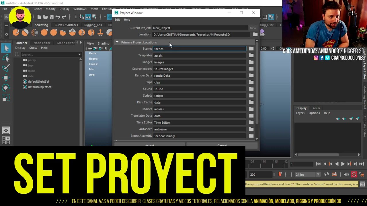 Setear Aprende a Setear tus proyectos 😎 - YouTube