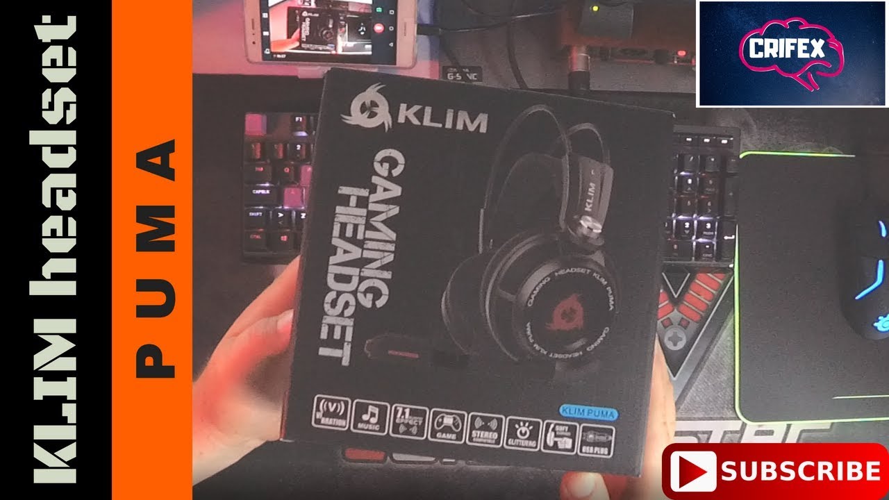 KLIM PUMA , buon headset ma - YouTube
