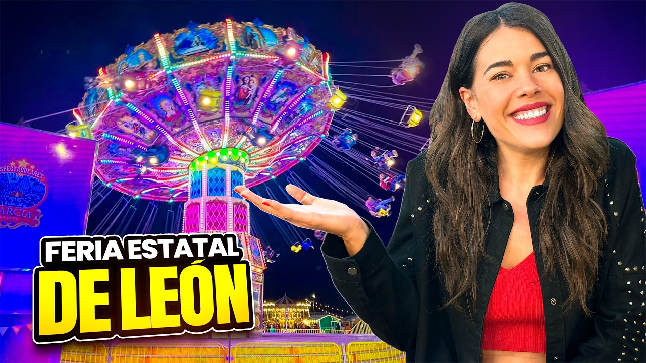 Feria Estatal de LEÓN 🇲🇽 ¡Es Espectacular! |MEXICO| 4K