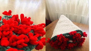 3.Ali̇ze Puffy Yuvarlak Buket Battani̇ye Yapimibuket Battani̇ye