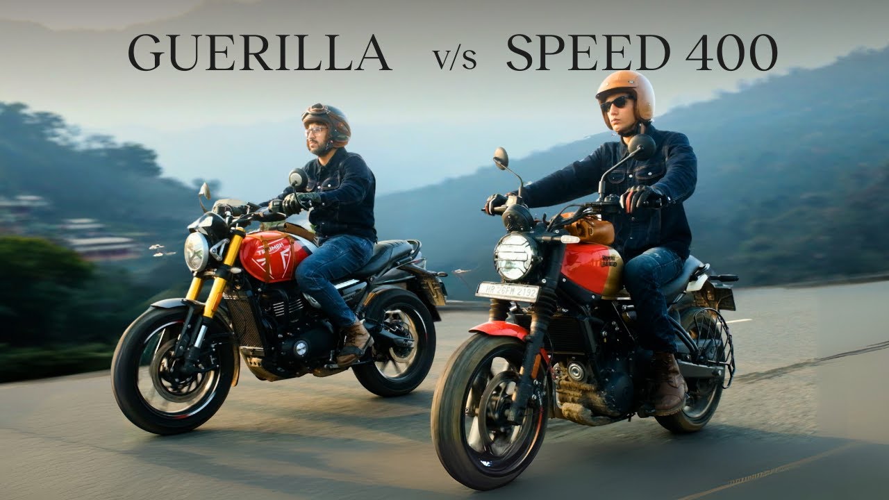 Which is better? Guerilla 450 Vs Speed 400