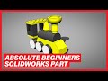 Intro to solidworks for absolute beginners creating a part lego train  solidworks part 1