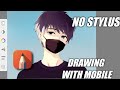 HOW TO DRAW AN ANIME BOY IN AUTODESK SKETCHBOOK MOBILE //(SPEEDPAINT) //DR1 ART