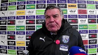 West Brom 1-1 Man Utd - Sam Allardyce - Post-Match Press Conference