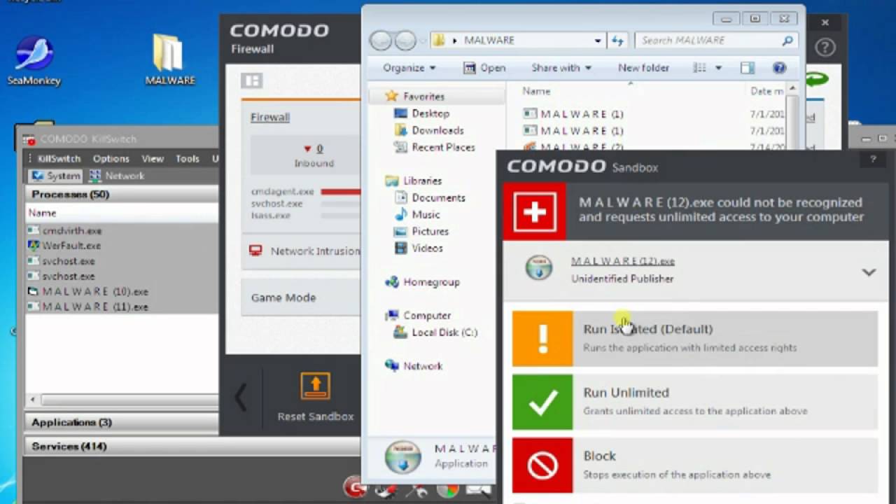 comodo firewall vs comodo firewall vs