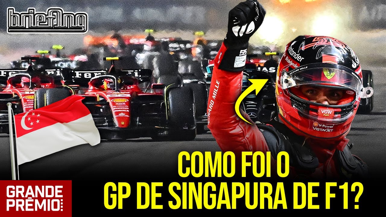 F1: com Red Bull em baixa, Ferrari fica na frente em Singapura