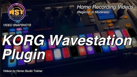 Korg Wavestation Plugin (Demonstratie) - HST Video Snapshots
