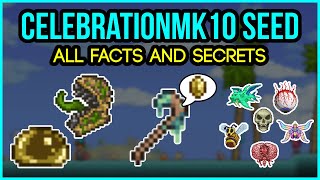 Terraria 1.4.2.3 - Everything About 10th Anniversary Secret World Seed