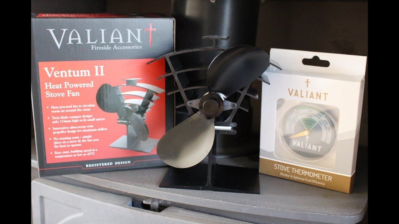 Low Profile Stove Fan VALIANT "Ventum 2" YouTube