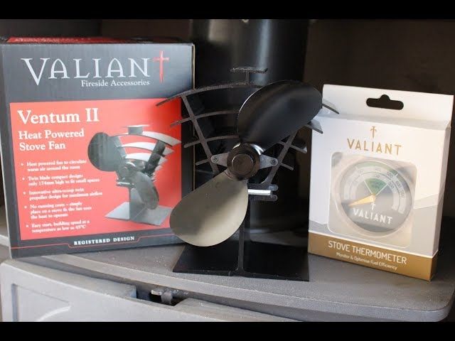 Low Profile Stove Fan: VALIANT Ventum 2 - YouTube