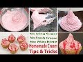 बिना क्रीम आइसिंग शुगर मशीन केक सजानेकी क्रीम Homemade Whipped Cake Cream Frosting Tasty Tip & Trick