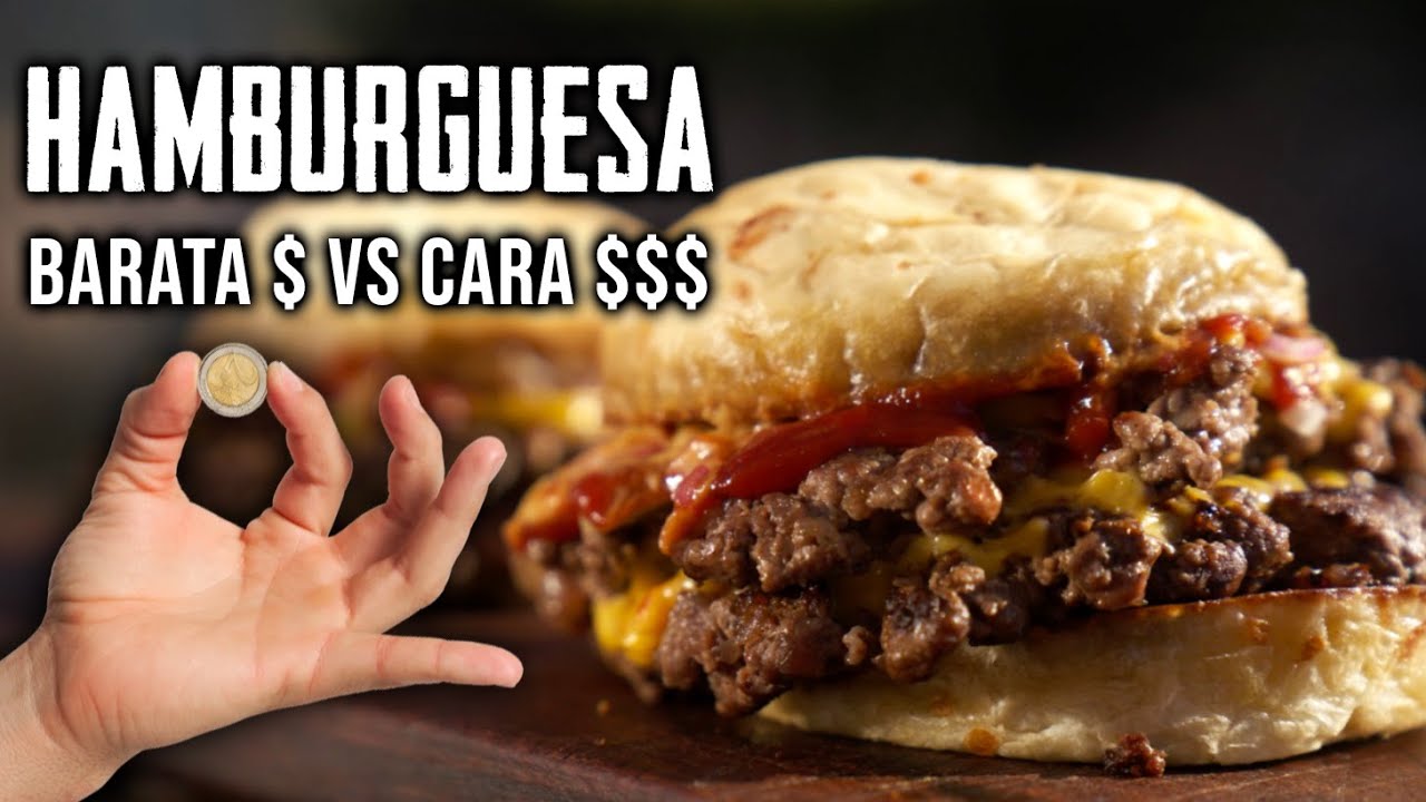 Hamburguesa Económica $1USD VS Cara $20USD | Locos X el Asado