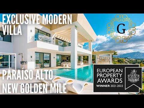 Exclusive Modern Villa in El Paraíso Alto, New Golden Mile - Golden Properties Spain - REFERENCE