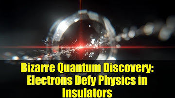 Bizarre Quantum Discovery: Electrons Defy Physics in Insulators | New Duality Explained