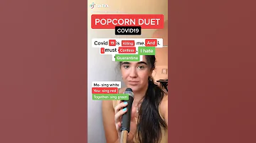 POPCORN DUET Sing With Me Challenge Shorts 