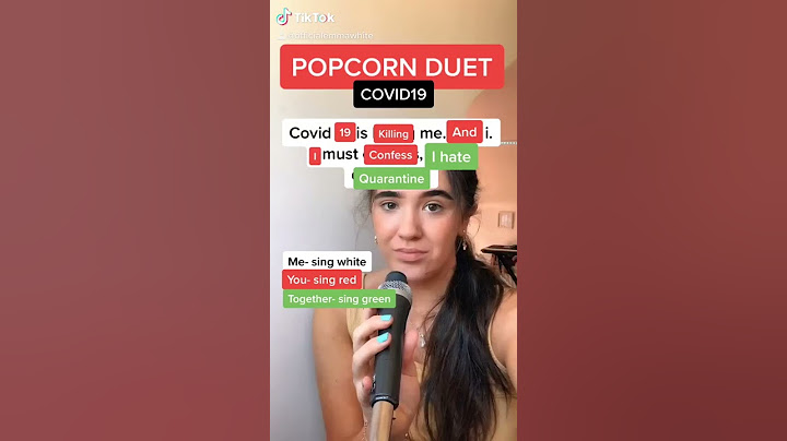 POPCORN DUET! Sing With Me Challenge #shorts