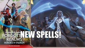 New Spells in Forgotten Realms: Hereos of Faerun | Nerd Immerison