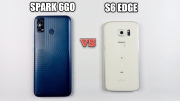 Tecno Spark 6 Go Vs Samsung S6 Edge | SPEED TEST