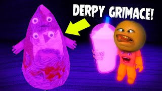 DERPY GRIMACE is trying to kill me!!! | Escape the Grimace Shake