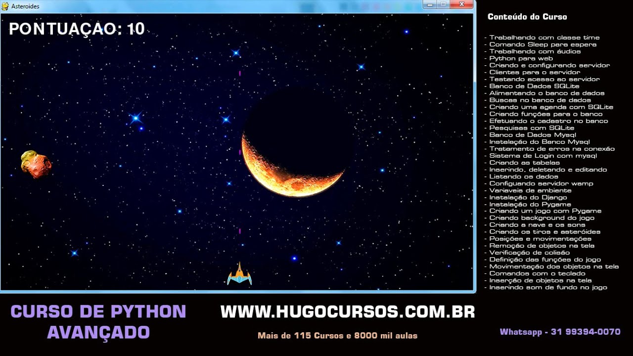 Curso de Python Avançado - Aula 09 - Banco de dados SQLite - YouTube