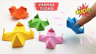 Parmak Tuzağı Oyuncak Yapımı Kağıttan Parmak Tuzağı Nasıl Yapılır