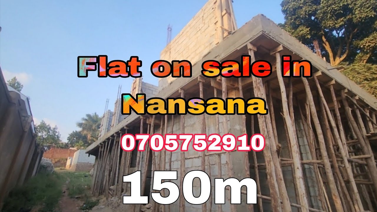 Flat Commercial Building on Sale Uncompleted Located in Nansana
