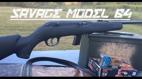 Cover Image for Savage Arms Model 64 .22lr FULL REVIEW