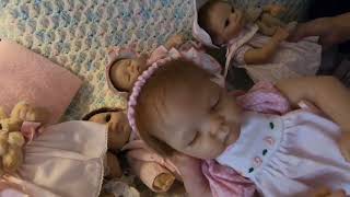 Tiny Box Opening Of Ashton Drake Cuddles for the Cure Baby!