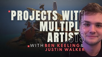 Two Artists, One Vision: Robot Beach Trash Environment