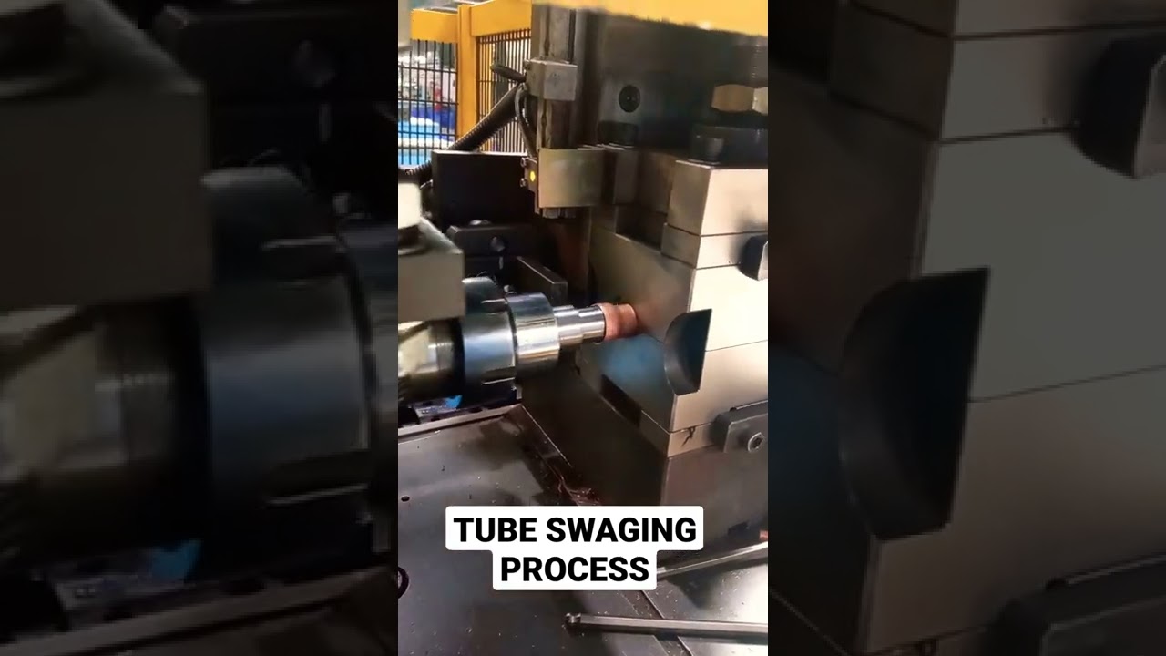 Tube Swaging Process. 
