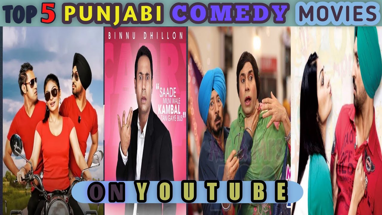 Top 5 New Punjabi Comedy Movies | Best Punjabi Movies | Chal Mera Putt I Jutt & Juliet | 2022 Movie