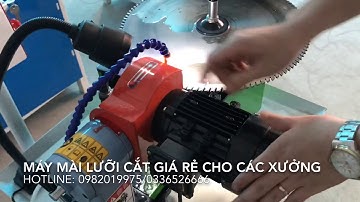 Máy mài lưỡi hợp kim giá rẻ, mài lưỡi cắt nhôm tự động 2020 LH 0336526666