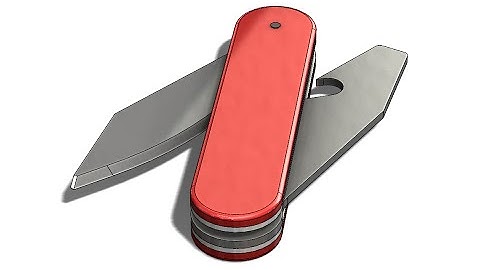 fast48 SolidWorks Tutorial 48: Pocket Knife 1