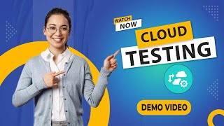 Cloud Testing Online Training  Demo Session by Visualpath +91 9989971070