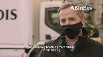 Cheers to the first Belgian e-truck delivering AB InBev beers in Leuven!